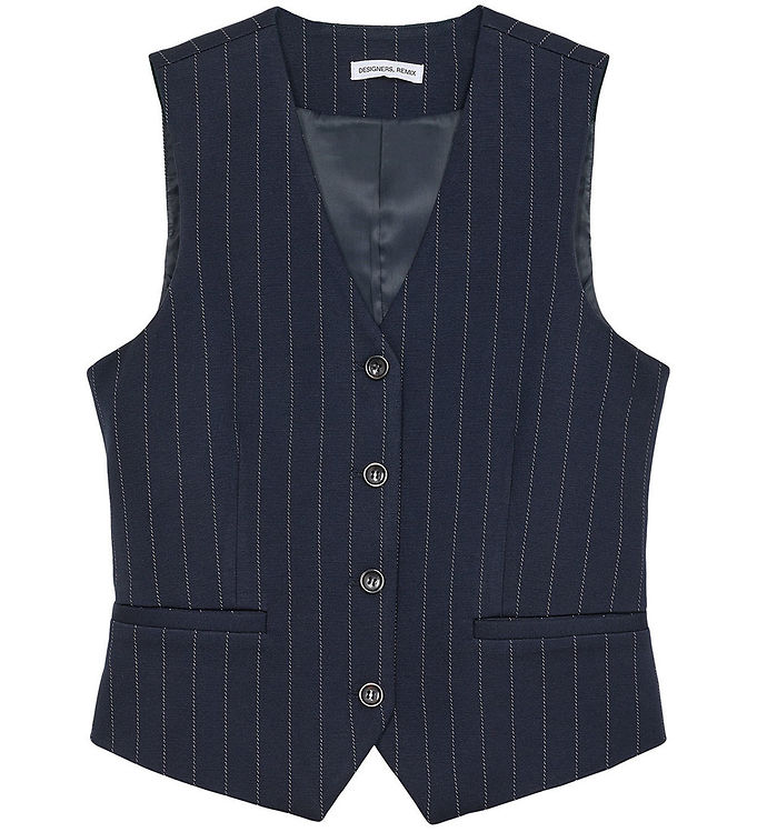 Designers Remix Vast Zoe Marinblå/white Pinstripe