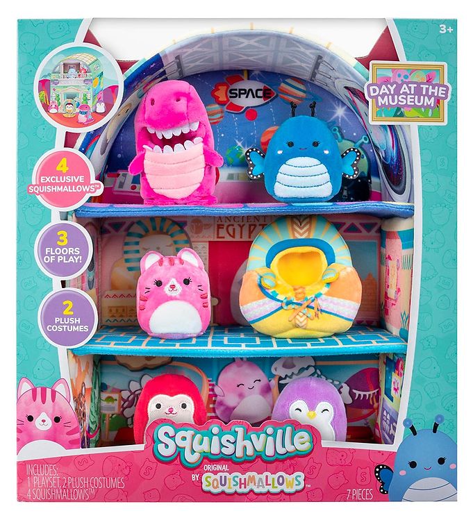 Squishville Play Scene - Day at The Museum » Quick Shipping