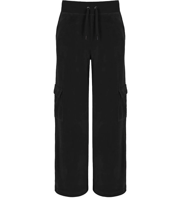 Juicy Couture Velvet Trousers - Black » Cheap Shipping