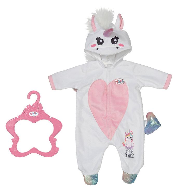 Baby Born DockklÃ¤der - Unicorn jumpsuit