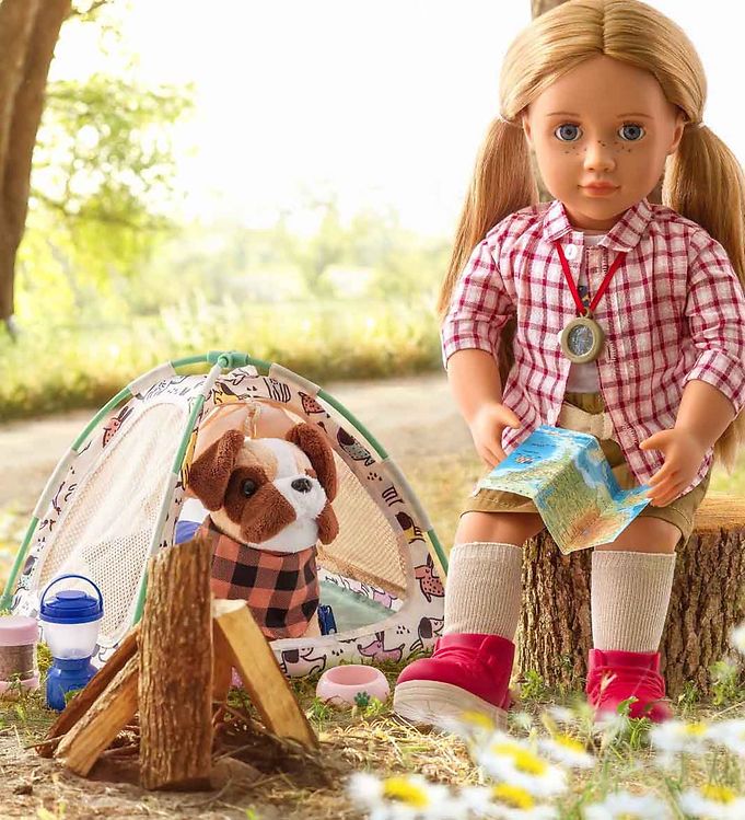 Accessoires de camping pour poupée
