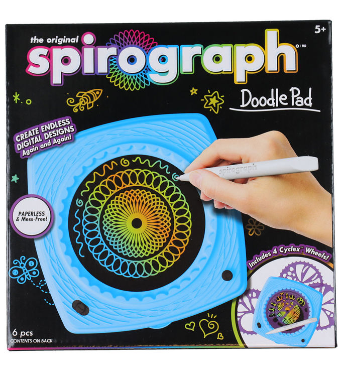 Spirograph Cyclex Bluey Clip
