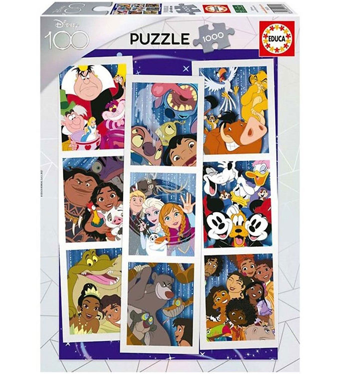 Educa borras 2X100 Pieces Elemental Puzzle Multicolor