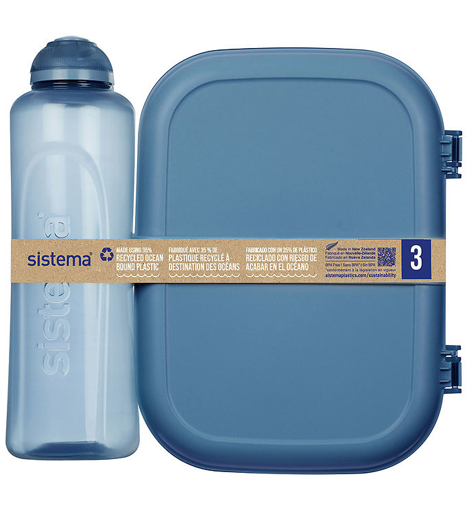 Bluey Lunch Box & Bottle Set, Plastic Lunchboxes
