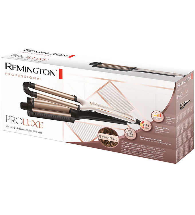 Remington Curling iron - PROLuxe 4-in-1 » Cheap Shipping