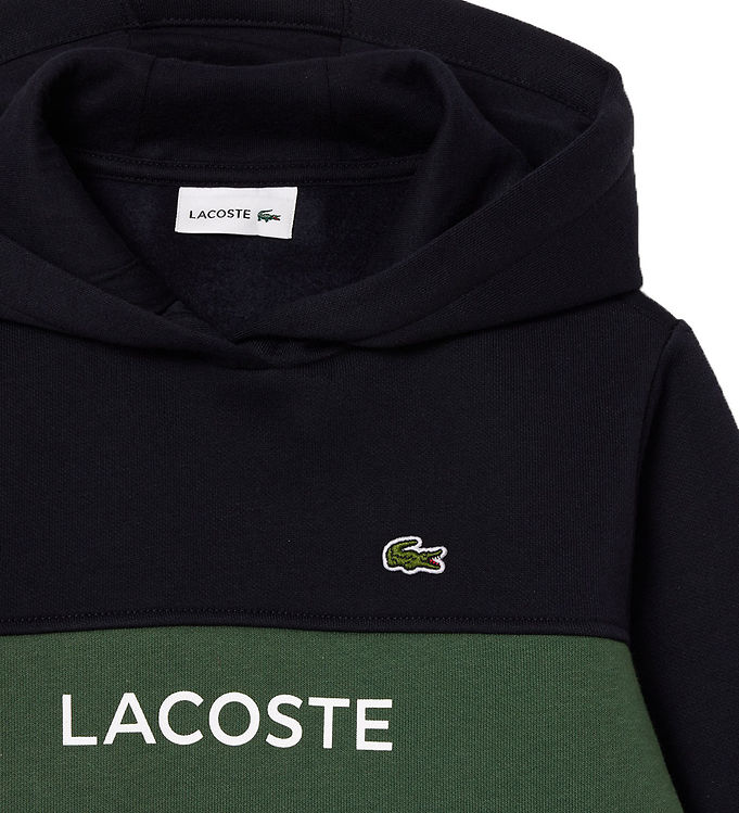Lacoste Hoodie - Abysm/Sequoia » New Products Every Day