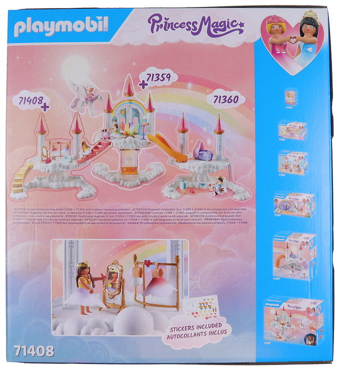 Playmobil Princess Magic: Rainbow Castle in the Clouds 71359