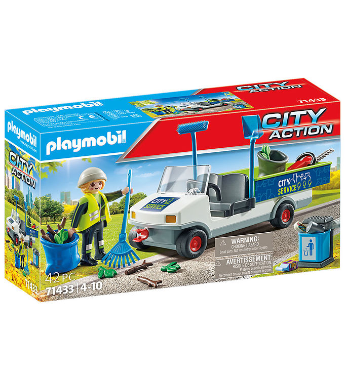 Playmobil City Action - Gardez la ville propre avec E véhicules - 71433 - 42