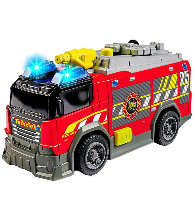 Dickie Toys Camion de pompiers av. Son & Lumière