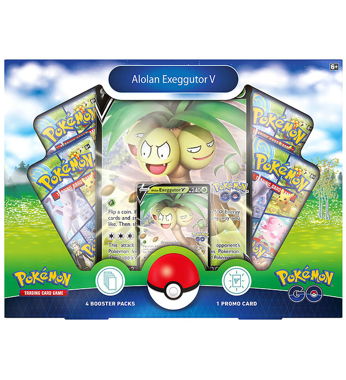 Pokémon TCG - Pokémon GO V Box - Alolan Exeggutor V » Order Now