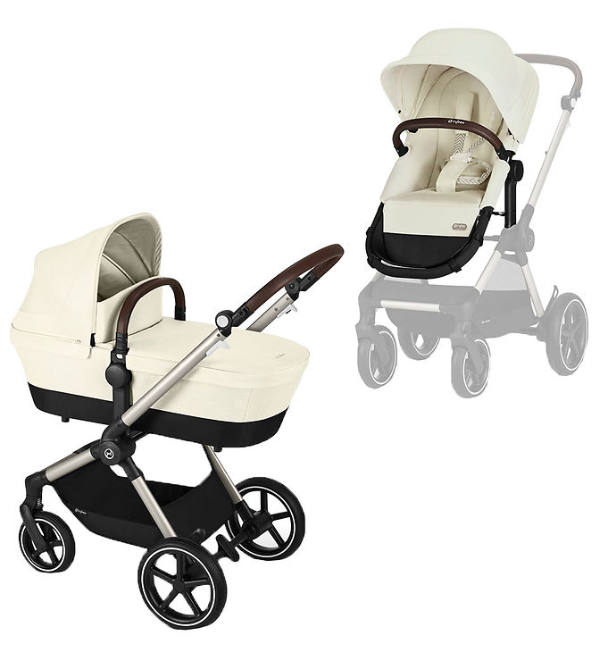 Cybex Poussette/Lève-bébé - Eos Lux TPE B - Coquillage Beige