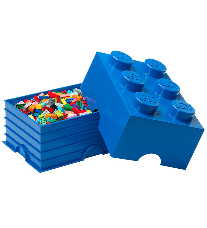 LEGO Royal Blue Storage Box Brick 8