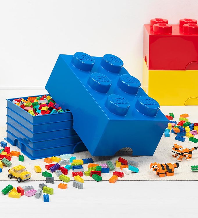 LEGO® Storage Storage Box - 6 Knobs - 37.5x25x18 - Bright