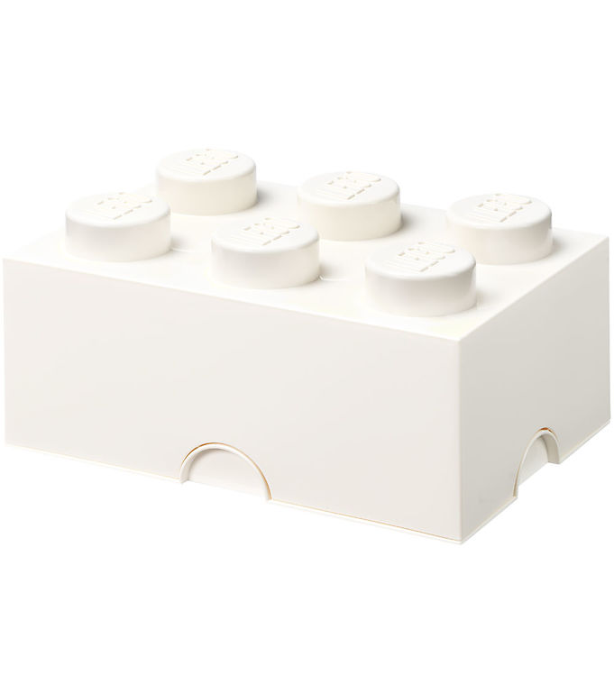 LEGO® Storage Storage Box - 6 Knobs - 37.5x25x18 - White