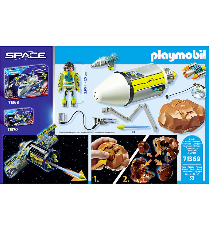 Playmobil Space - Meteoroid Destroyer - 71369 - 53 Parts
