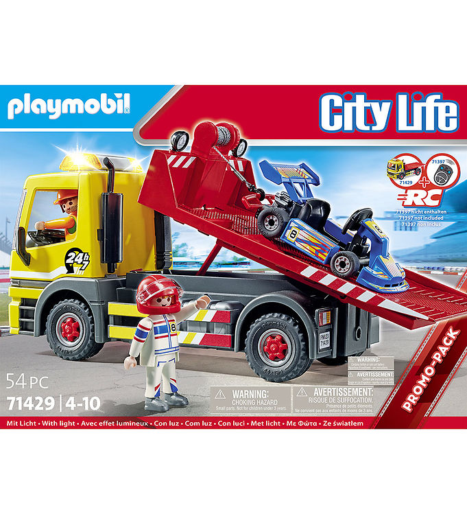 Playmobil City Life - BogseringstjÃ¤nst - 71429 - Ljus - 54 Delar