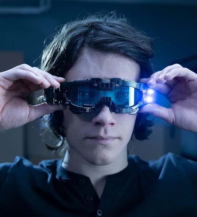 Black mission goggles on sale