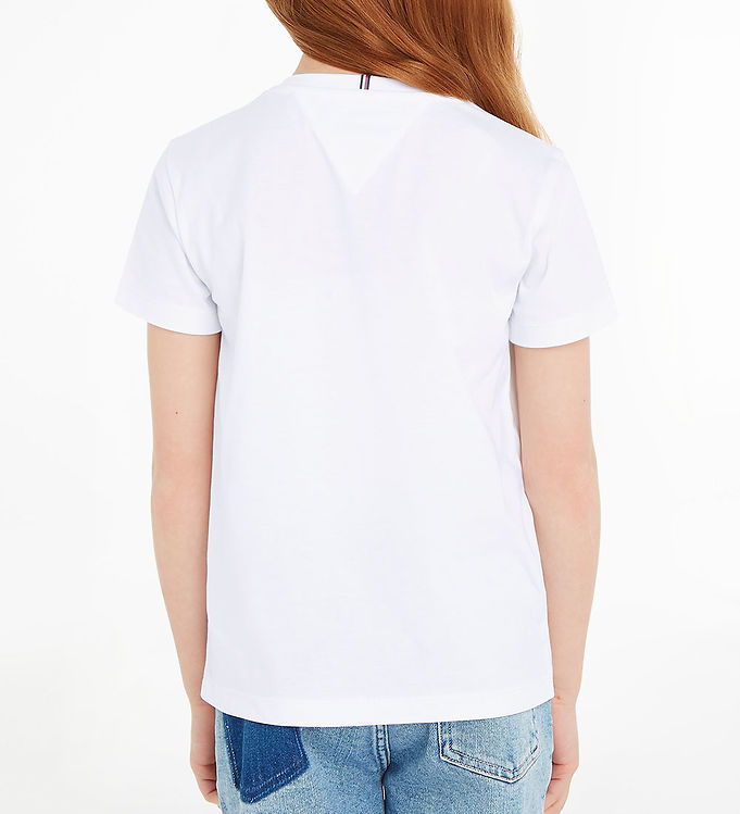 Tommy Hilfiger T-shirt - Tommy Bagels - White » ASAP Shipping | T-Shirts