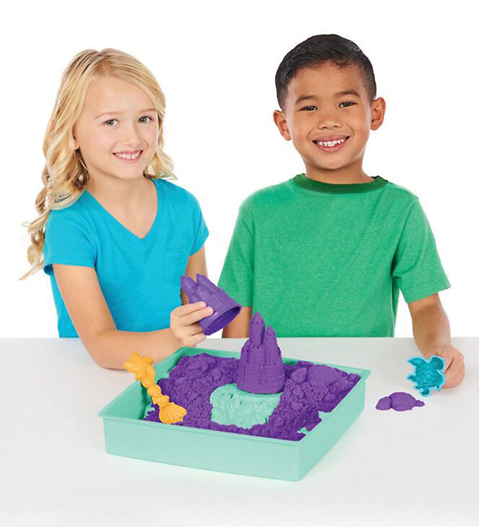 Kinetic Sand Beach Set - 454 g - Purple » Fast Shipping