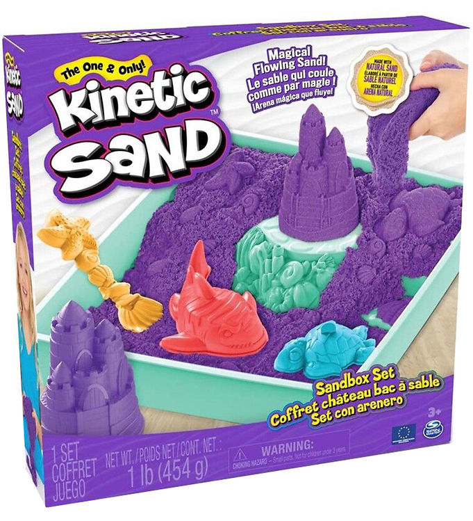 Kinetic Sand Set de Plage - 454 g - Violet » Expédition rapide