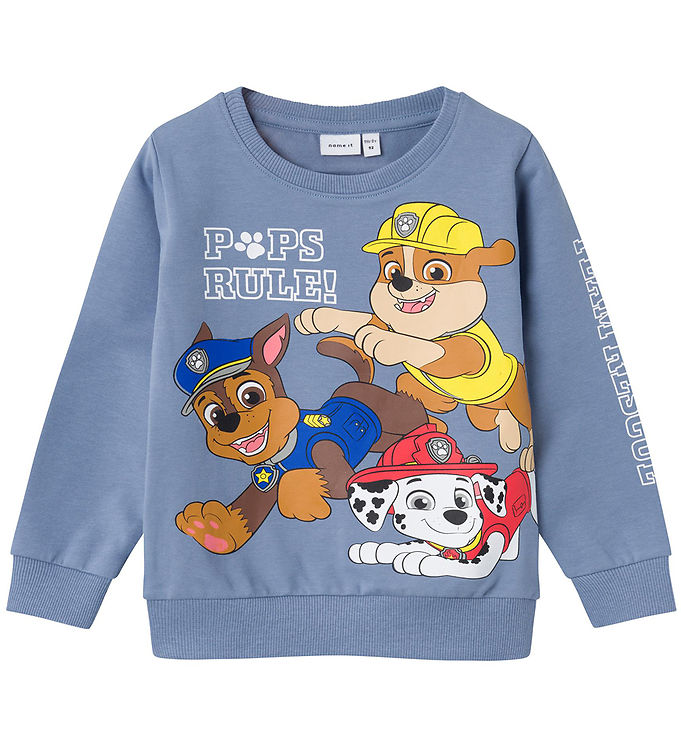 Name It Sweatshirt - Paw Patrol - NmmJimmy - Troposphere