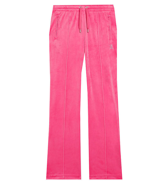 Juicy Couture Velvet Trousers - Nostalgia Pink » Cheap Shipping