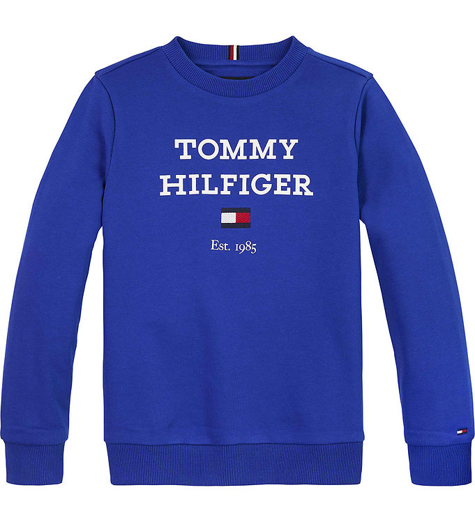 Tommy Hilfiger Sweatshirt - TH-Logo - Ultra Blue » Jetzt kaufen