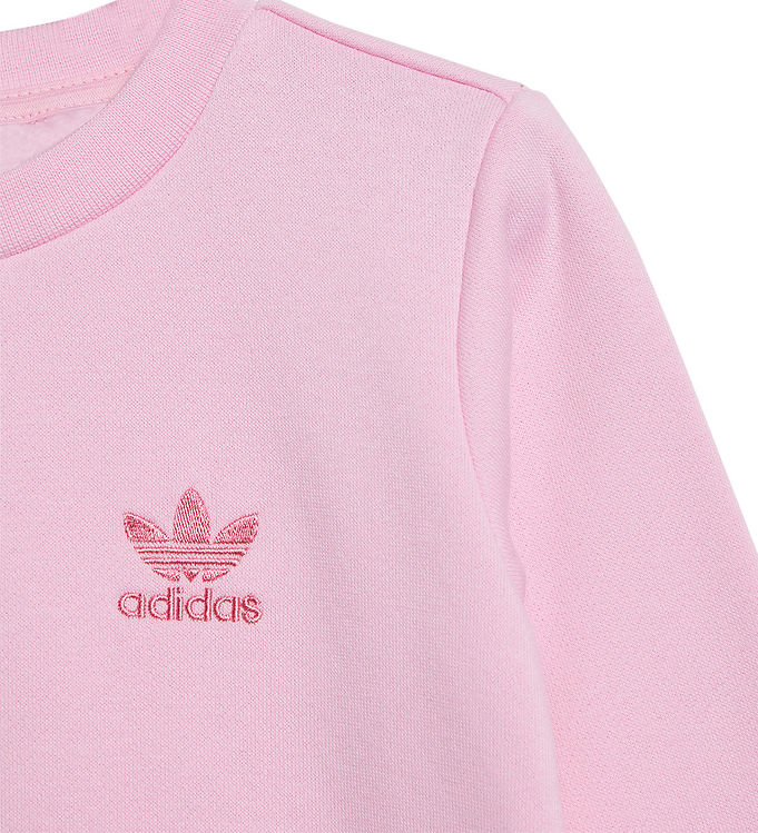 adidas Originals Sweat Set - Crew Set - Pink » ASAP Shipping