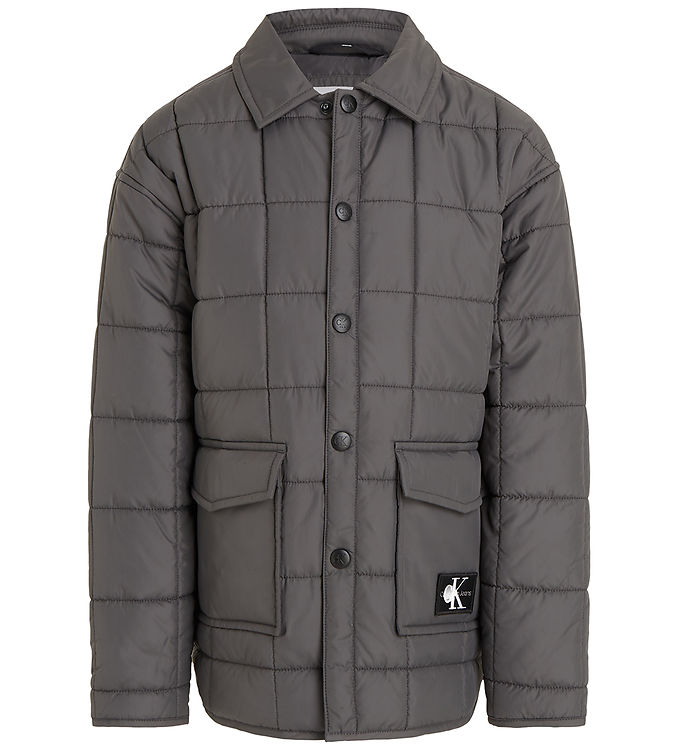 Calvin Klein Termojacka Quilted Marke Mörkgrå