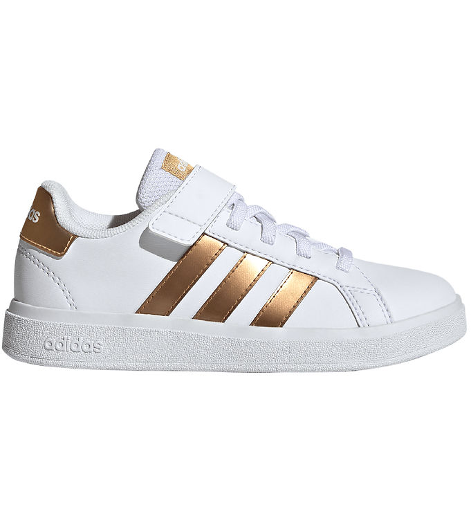 Adidas grand court dorado 2025