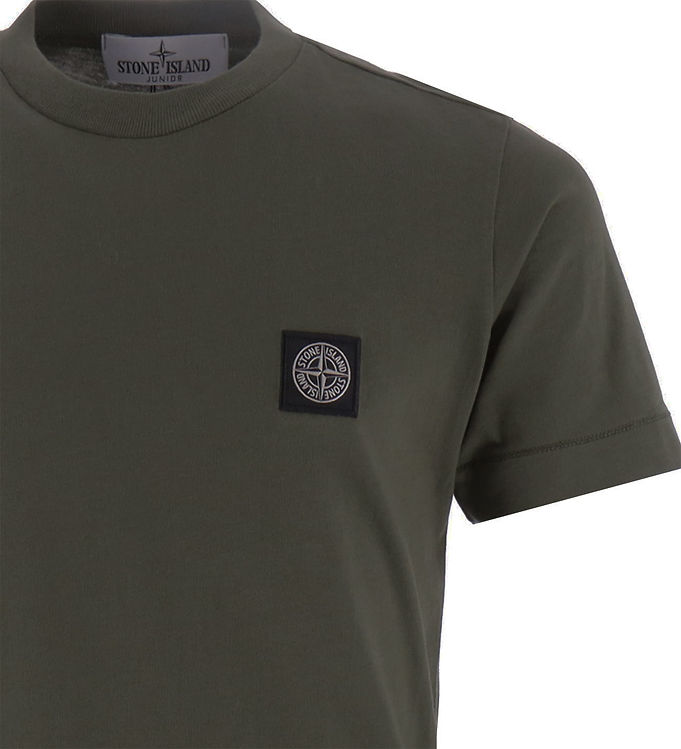 Stone island online t shirt khaki