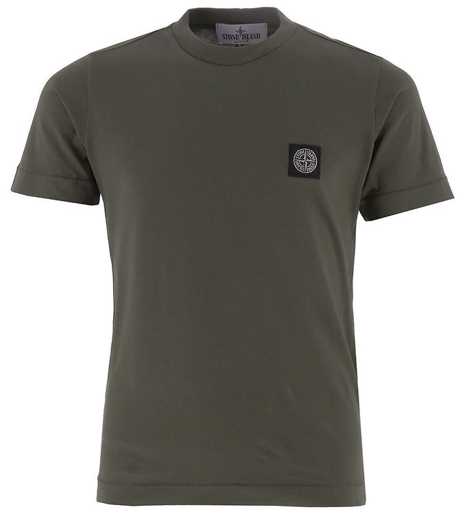 Grey stone island t shirt on sale