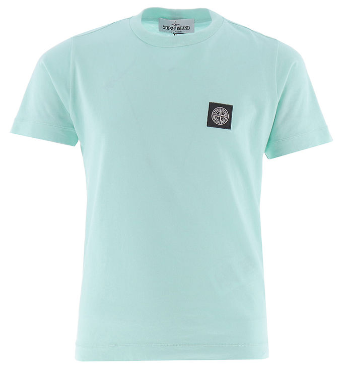Stone Island T shirt Light Green Cheap Shipping KW FR