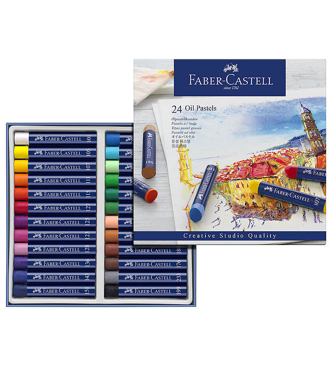 Faber-Castell Craie pastel à l'huile - 24 pièces