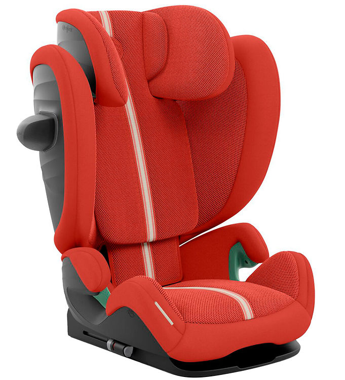 Child Car Seat Solution S2 i-Fix Design Hibiscus Red by Cybex / Kids-Comfort