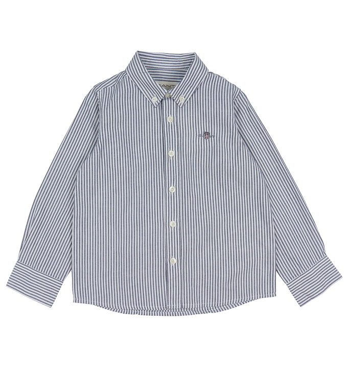 Oxford gestreift - » - Blue/Weiß Shoppe Persisch Hemd GANT jetzt
