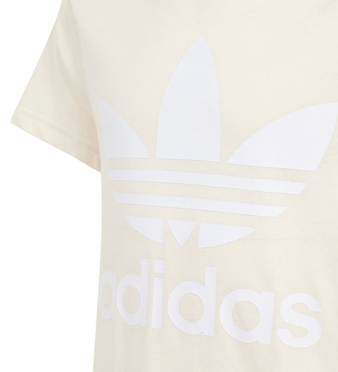 T-shirt adidas Originals Cream » - Shipping Trefoil - Tee Quick