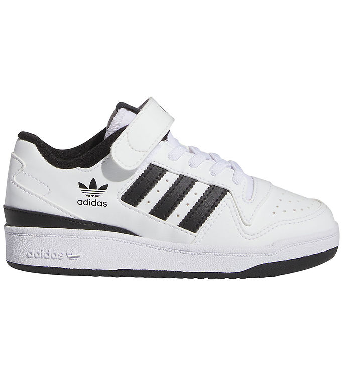 Shoe FORUM C Kids - » Fashion - adidas LOW White/Black Originals