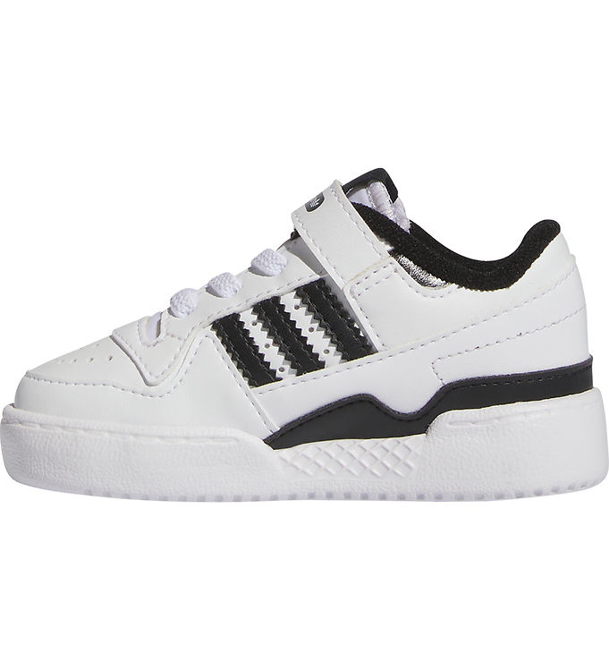 adidas Originals Shoe - Forum Low I - Black/White » Kids Fashion