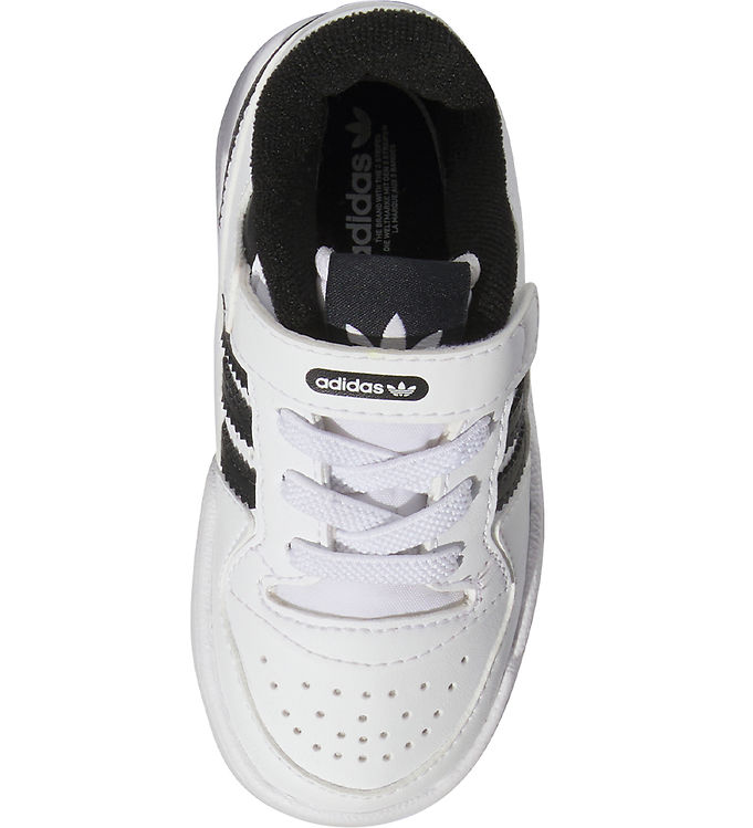 adidas Originals Shoe - Forum Low I - Black/White » Kids Fashion