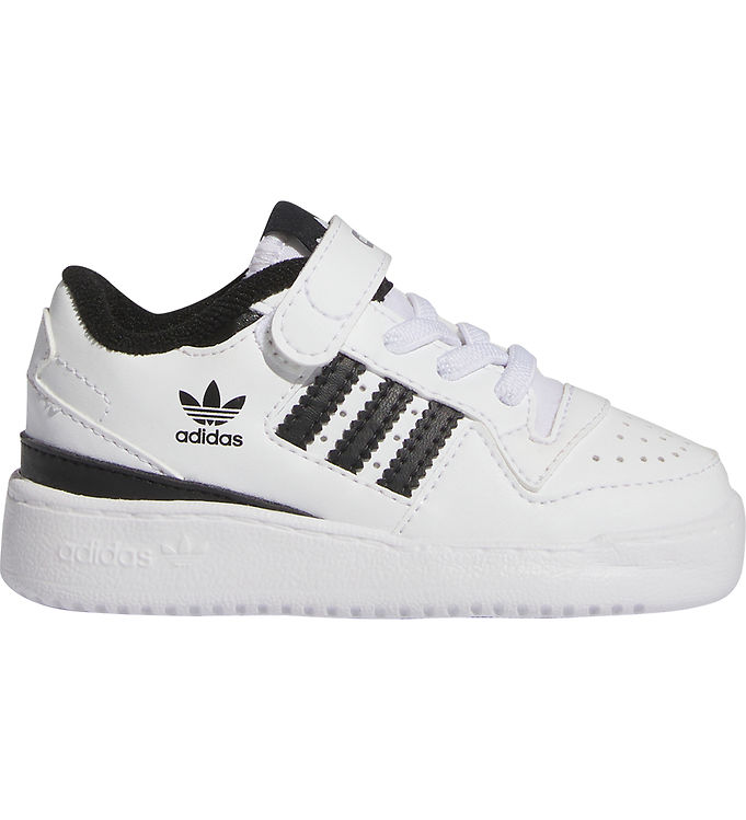 adidas Originals Shoe - Forum Low I - Black/White » Kids Fashion