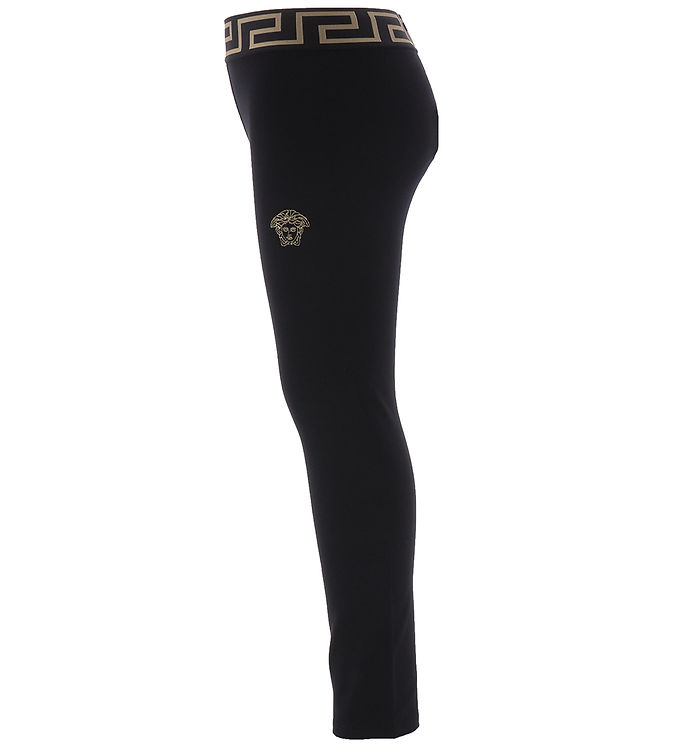 Versace Leggings - Black w. Gold » New Styles Every Day