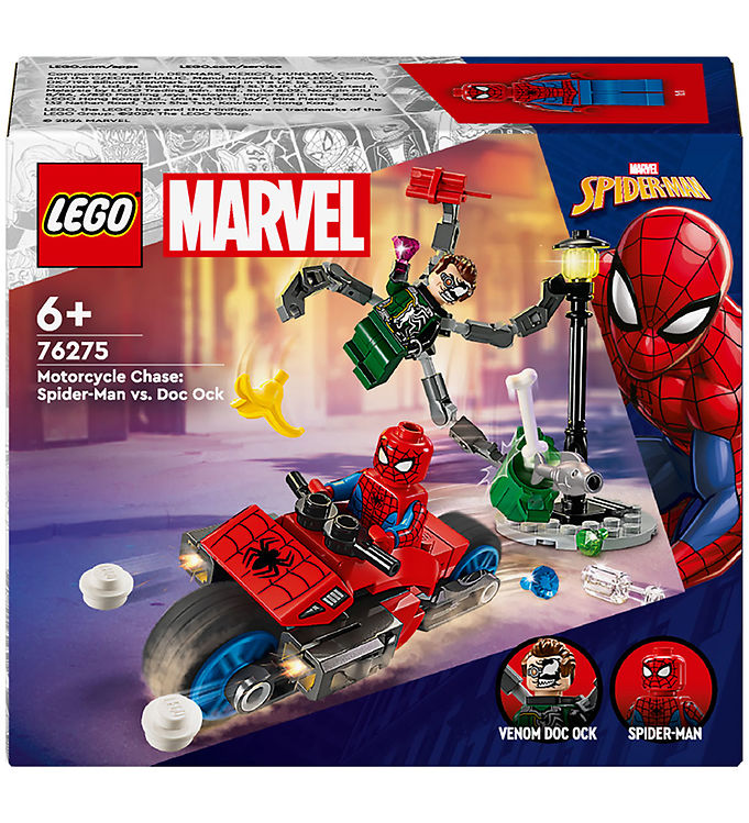 LEGOÂ® Marvel Spider-Man - Motorcykeljakt: Spider-Man... 76275