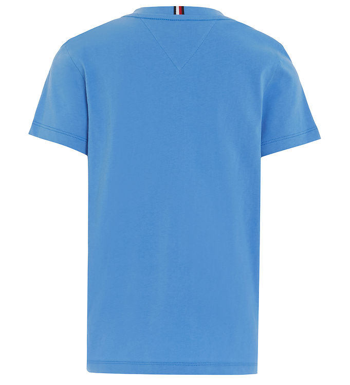 Tommy Hilfiger T-shirt - TH Logo Tee - Blue Spell » Kids Fashion