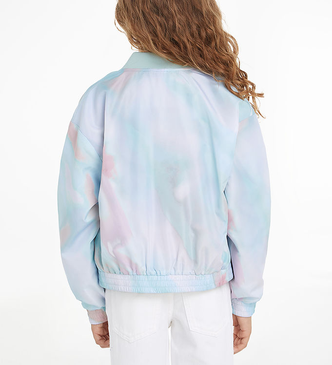 Calvin klein pink bomber sales jacket