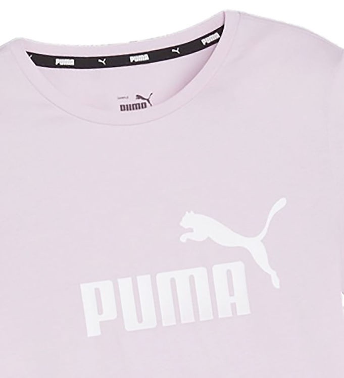 Puma T-shirt - ESS Logo - Grape Mist » Always Cheap Delivery