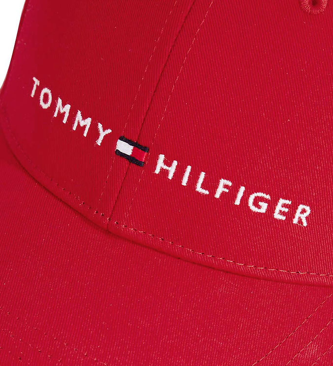Casquette Tommy Hilfiger rouge
