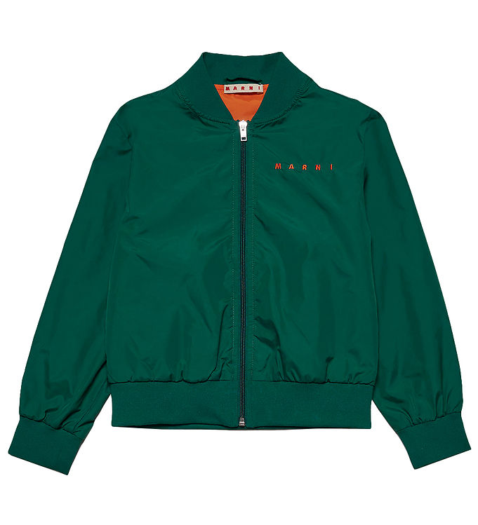 Marni Jacka Tall Green M. Orange