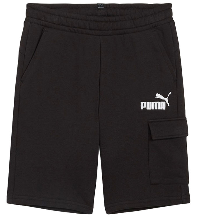 Puma Sweat Shorts - Ess Cargo TR B - Black » ASAP Shipping