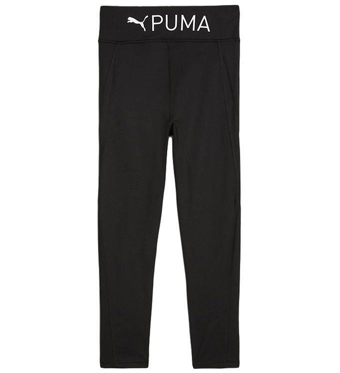 Brand New Black and White Puma Leggings Size... - Depop